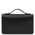 Opera - Leather clutch with chain strap